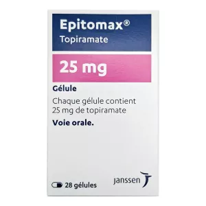 Топамакс таблетки (в Европе название Epitomax в капс.) Франция! 25мг №28