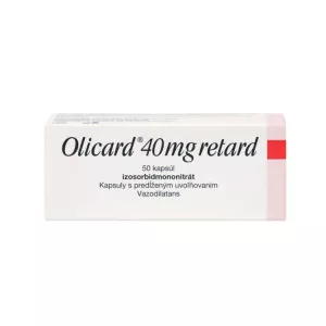 Оликард капс. ретард 40мг N50