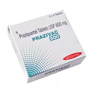Празиквантел Бильтрицид (Prazivac \\\\ Zerquan, аналог Дистоцид, Цистицид) табл. 600мг №8