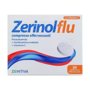 Зеринол Флу Zerinolflu Италия табл. шип. №20
