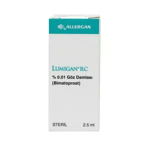 Люмиган (полный аналог Латиссе, Latisse) капли глазные 0,01% 2,5мл