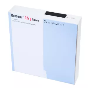 Десферал (Дефероксамин) 500мг лиофил. порошок для инъекций №10