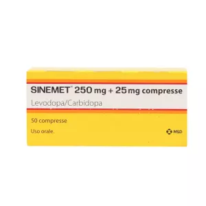 Синемет таб. 250+25мг №50