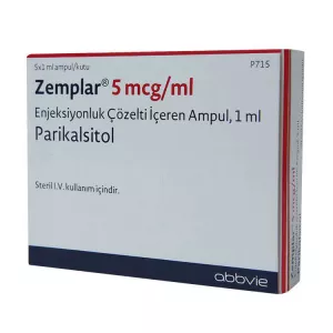 Земплар (Парикальцитол) амп. 5мкг/мл 1мл №5