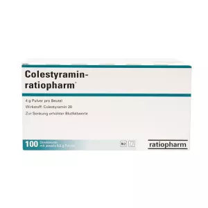Холестирамин Ратиофарм Германия №100
