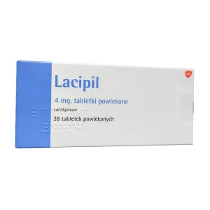Лаципил (Лацидипин) 4мг таблетки №28