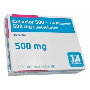 Цефаклор Stada Германия 500мг табл. №20