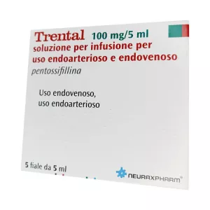 Трентал ампулы для инъекций 5мл (100мг) N5