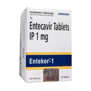 Энтекавир :: Энтекор (Entekor) :: аналог Бараклюд 1мг табл. №30