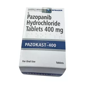 Пазопаниб 400мг №60 таблетки (аналог Вотриент)