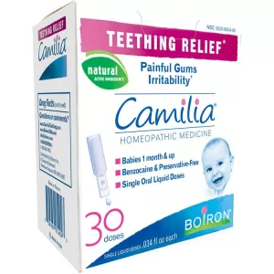 Камилия Camilia Boiron капли для прорезывания зубов, 30!!! жидких доз