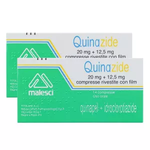 Аккузид 20+12,5мг таб. (в Европе название Acequide\\Quinazide) №28