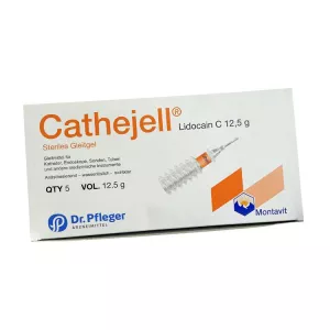 Катеджель с лидокаином 12,5г гель шприц-туба №5