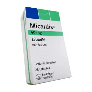 Микардис 40 мг таблетки №28