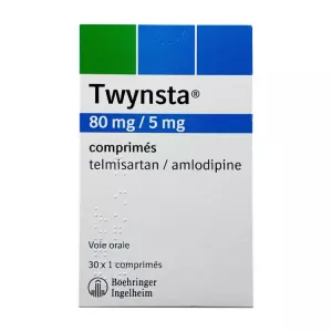 Твинста 5 мг + 80 мг Франция табл. №30