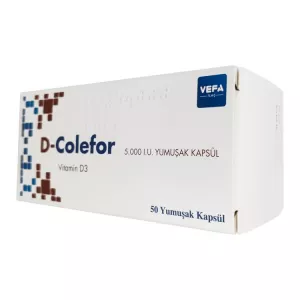 Д-Колефор D-Colefor 5000 МЕ капсулы №50