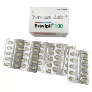 Бриварацетам Бривиак таблетки полный аналог 100 мг! :: Brevipil №50