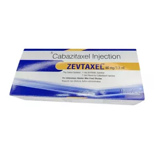 Кабазитаксел Джевтана полный аналог :: Zevtaxel 40мг/мл 1,5мл (60мг) №1