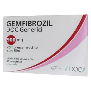 Гемфиброзил 900мг таблетки №20