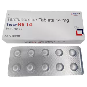 Терифлуномид (Абаджио аналог) 14мг Teru MS таблетки №30