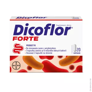 Дикофлор форте пробиотик (лактобактерии) Dicoflor forte капс. №20