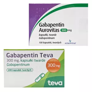 Габапентин 300 мг Teva/Aurovitas Европа капсулы №100
