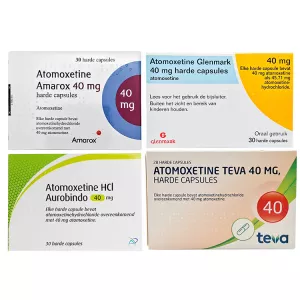 Атомоксетин HCL 40 мг Европа :: Аналог Когниттера :: Aurobindo / Amarox / Glenmark / Teva капс. №30