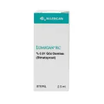 Люмиган (полный аналог Латиссе, Latisse) капли глазные 0,01% 2,5мл