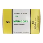Фото Кенакорт таблетки - Полькортолон полный аналог 4мг №100