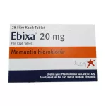 Фото Абикса / Эбикса (Ebixa) табл. п/о 20мг N28